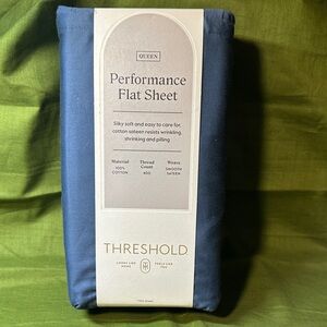 Threshold Performance Flat Sheet - Deep Blue
